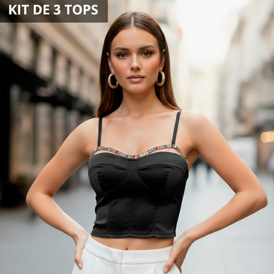 T2302-59-SM-A KIT DE 3 TOPS 7522